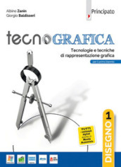 Tecnografica. Disegno. Tecnologie e tecniche di rappresentazione grafica. Per le Scuole superiori. Con e-book. Con espansione online. Con Libro: Schede disegno