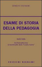 L esame di storia della pedagogia. Vol. 3